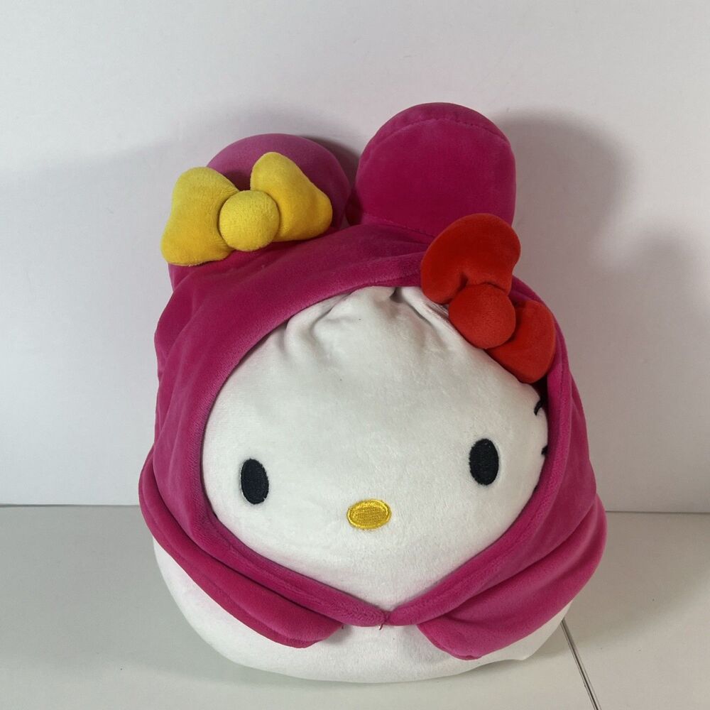 Hello Kitty 8" Squishmallows Plush in My Melody Hoodie